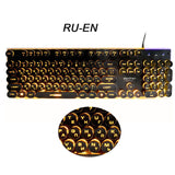 Steampunk Retro Gaming Keyboard