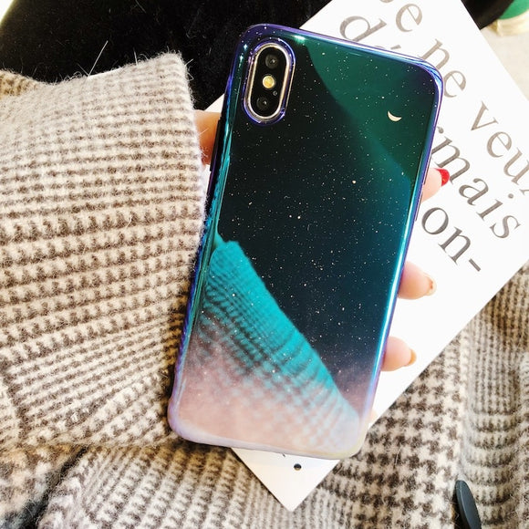 Starry sky blu ray iphone cases (6,6s,7,8,X,XR,XS)