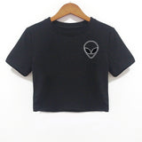 Crop Women T Shirt