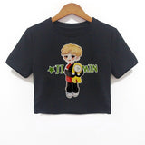 Crop Women T Shirt