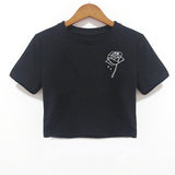 Crop Women T Shirt