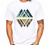 men's T-shirt Geometric