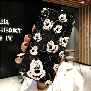 Couple Mickey Minnie iphone cases (6,6s,7,8,X,XR,XS)