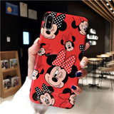 Couple Mickey Minnie iphone cases (6,6s,7,8,X,XR,XS)