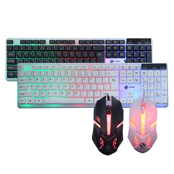 Colorful LED  Gaming Keyboard and Mouse