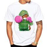 New Arrival Gangster Cat Design Men's Customized T-shirt