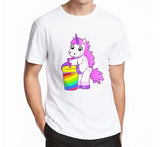 New Arrival Gangster Cat Design Men's Customized T-shirt